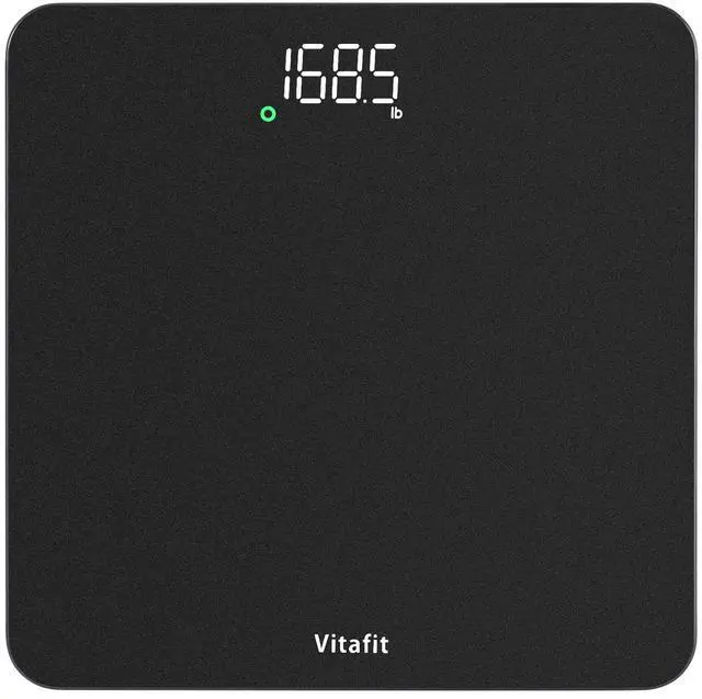 Main image of Scale for Body Weight, Accuracy 0.1lb by Our Professional Scale Factory Since 2001, Digital Bathroom Weight Scale LED and Step On, 3xAAA Battery Included, 400lb/182kg, Spray Silver Black