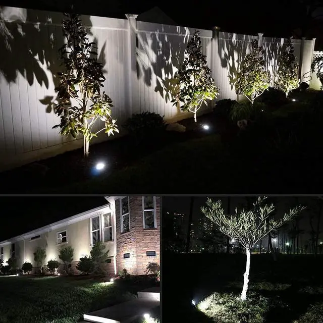 Alt view image 6 of 7 - 110V 2 Pack 10W LED Flood Light,Cool White, IP68 Waterproof Super Bright Security Lights, Outdoor Floodlight for Yard, Garden, Playground, Basketball Court