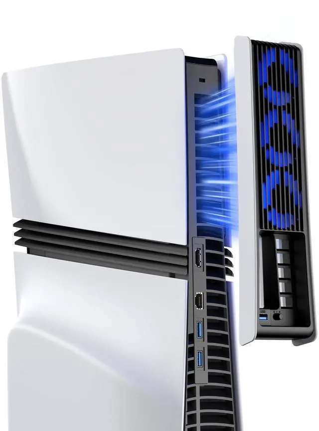 Main image of Cooling Fan for PS5 Pro, Quiet Cooler with Auto Speed USB3.0