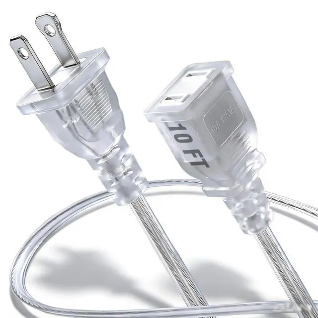 Main image of 10ft Clear Extension Cord