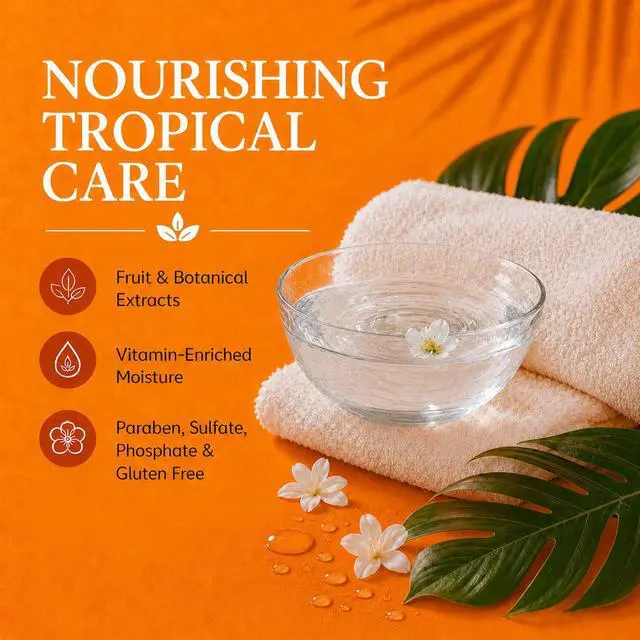 Alt view image 5 of 7 - Botanicals Hand Soap, 16.9oz, Coco Mango | 100% Vegan & Cruelty-Free | Conditioning Liquid Hand Wash for All Skin Types