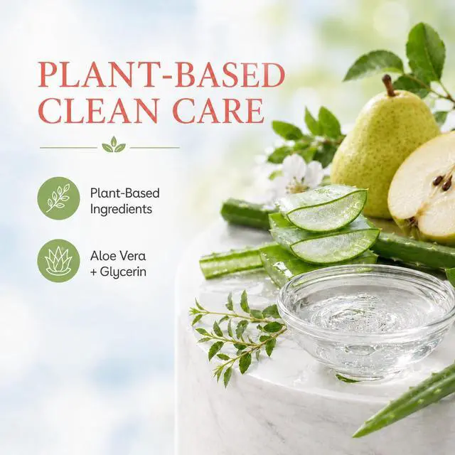 Alt view image 5 of 7 - Botanicals Liquid Dish Soap, 24oz, Apple Pear | 100% Vegan & Cruelty-Free | Concentrated Plant-Based Formula with Max Grease Cleaning Power