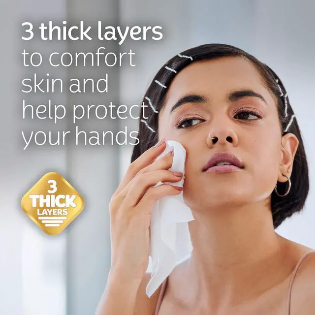 Alt view image 5 of 7 - Ultra Soft Facial Tissues, 1 Flat Box, 120 Tissues per Box, 3-Ply, Packaging May Vary