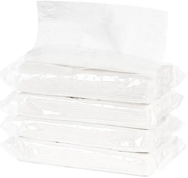 Main image of Car Tissue Refills, Car Holder Tissues Refills for Visor, 4 Packs | Ultra-Soft, Smooth, 2-Ply, 200 Sheets, Napkins Holder Refill, Car Travel Tissue Refills for Vehicle, Home, Office