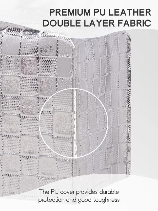 Alt view image 4 of 7 - Tissue Box Cover, Tissue Box Holder, Tissue Holders Organizer | Square, Decorative, 5"X5"X5"