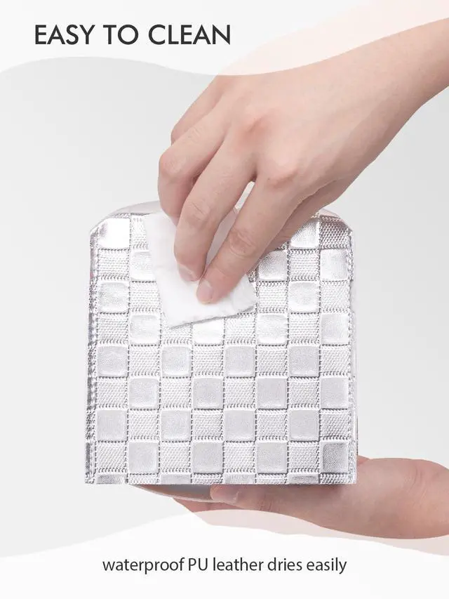 Alt view image 5 of 7 - Tissue Box Cover, Tissue Box Holder, Tissue Holders Organizer | Square, Decorative, 5"X5"X5"