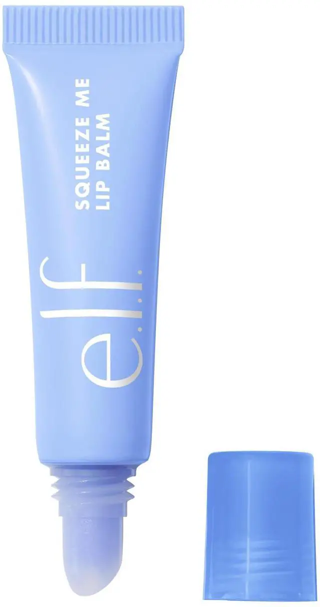 Main image of Squeeze Me Lip Balm, Blueberry | Moisturizing Lip Balm For A Sheer Tint Of Color, Infused With Hyaluronic Acid, Vegan & Cruelty-Free