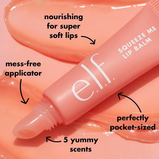 Alt view image 5 of 7 - Squeeze Me Lip Balm, Strawberry | Moisturizing Lip Balm For A Sheer Tint Of Color, Infused With Hyaluronic Acid, Vegan & Cruelty-free
