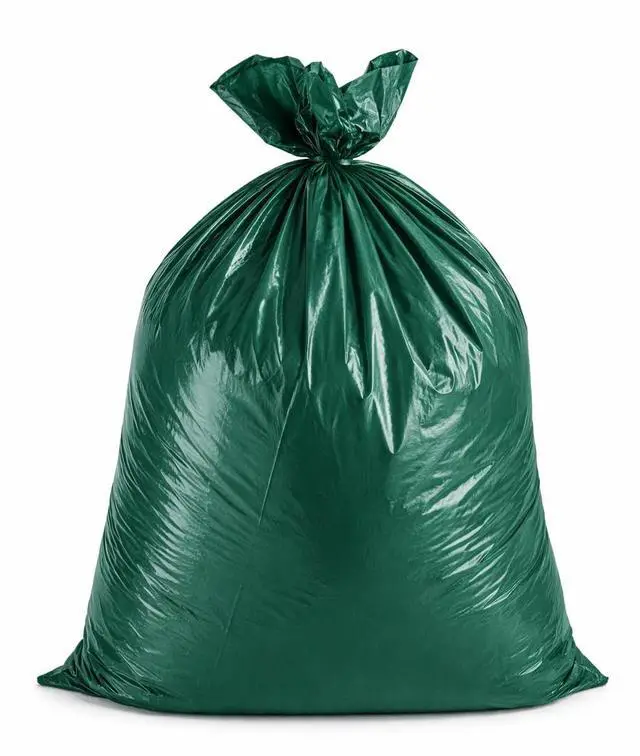 Main image of 55 Gallon Heavy Duty Trash Bags, Green, 2 Mil, 38" x 58", Can Liners for Waste Disposal (2)