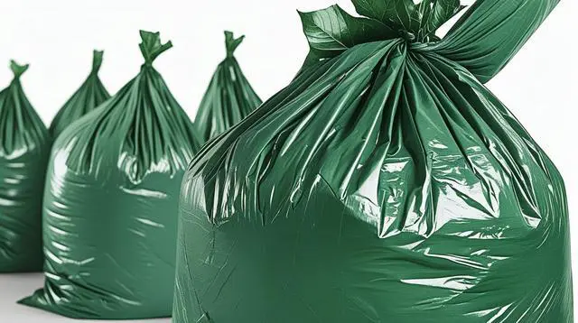 Alt view image 2 of 3 - 55 Gallon Heavy Duty Trash Bags, Green, 2 Mil, 38" x 58", Can Liners for Waste Disposal (2)