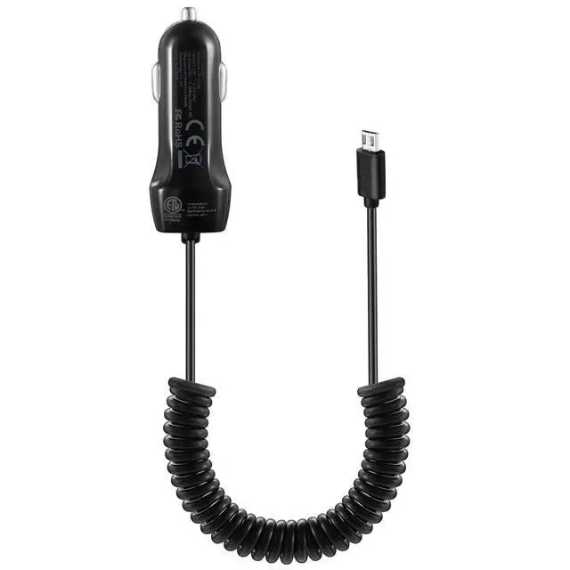 Alt view image 7 of 7 - Car Charger with Micro USB Cable for Samsung Galaxy S7 Edge/A10/S6/J7/J8/J6/A9,LG K20/K30/G4/Stylo 3,Motorola X/Moto E7/E6/G5,HTC m9/m8,Other Micro USB Devices