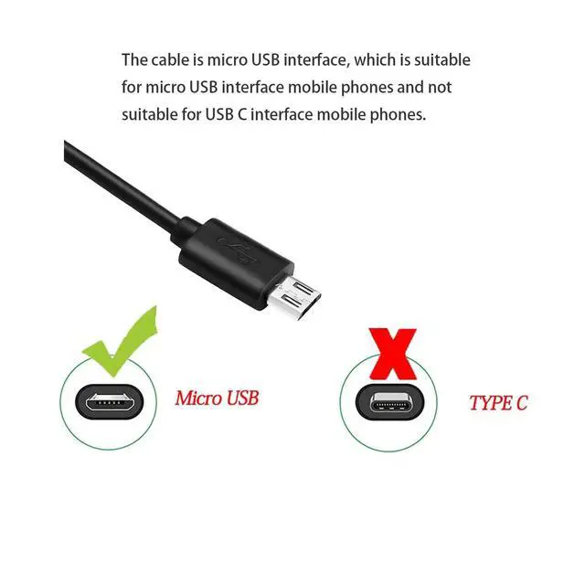 Alt view image 2 of 7 - Car Charger with Micro USB Cable for Samsung Galaxy S7 Edge/A10/S6/J7/J8/J6/A9,LG K20/K30/G4/Stylo 3,Motorola X/Moto E7/E6/G5,HTC m9/m8,Other Micro USB Devices