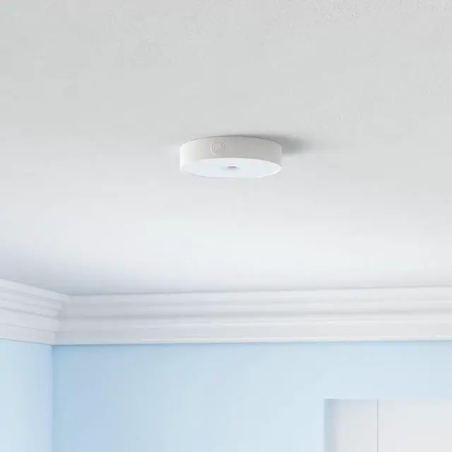 Alt view image 2 of 7 - 4 Pack Motion Sensor Puck Lights Indoor LED Closet Lights USB Rechargeable Battery Powered Night Light 9LEDs 6000k Dimmable Under Cabinet Light Stick-on for Pantry Bedroom Kitchen (Cool White)