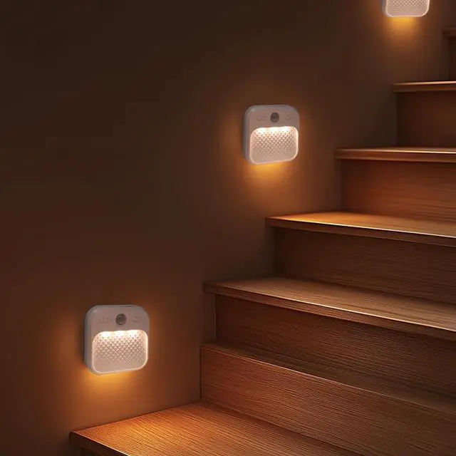 Alt view image 7 of 7 - Motion Sensor Night Lights Rechargeable with Timer, Battery Cabinet Light with 3 Color Temperatures Stepless Dimming, Magnetic Closet Light for Travel, RV, Cruise Essentials 2026