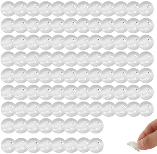 Main image of 100 PCS NFC Tags Sticker NFC Chips Ntag215, Adhesive Back, Rewritable 504 Bytes Memory, Compatible with Tagmo and Amiibo as Well as NFC-Enabled Devices and Smartphones (1 in)