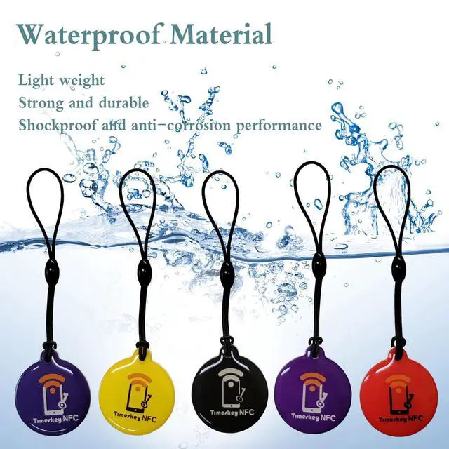 Alt view image 7 of 7 - Tags Ntag215 Stickers iPhone Compatible - Clear NFC Blank Cards (30pcs)