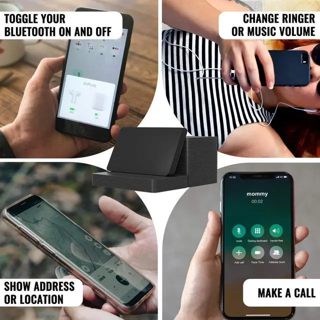 Alt view image 6 of 7 - 20Pcs NFC Tags Blank NFC Cards NFC Business Card Ntag215 Cards Programmable NFC Tags iPhone Compatible with NFC Enabled Mobile Phones & Devices