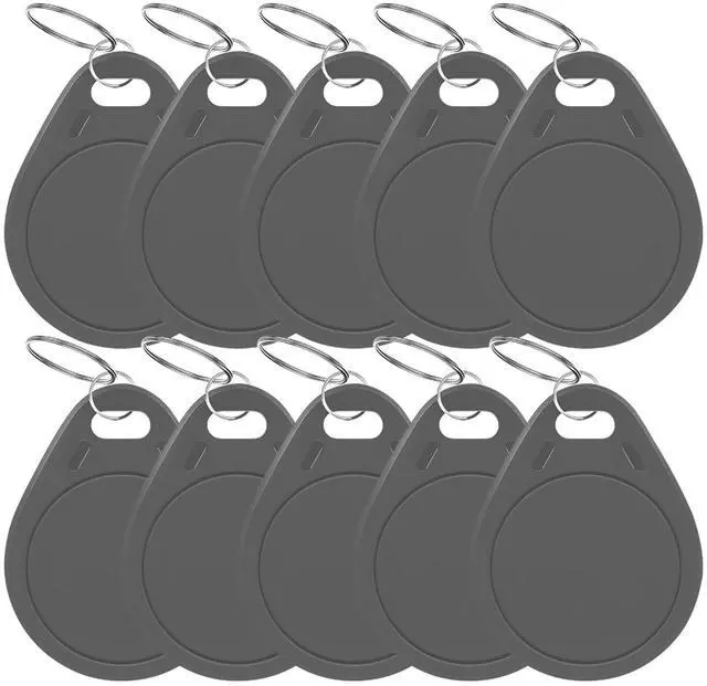 Main image of NFC Tags 215 NFC Keytags Black NFC fob Rewritable NFC 215 Tag NFC Business Card Programmable NFC Tag 504 Bytes MemoryCompatible with Android & iPhones (Grea-NTAG215-3#-10PCS)