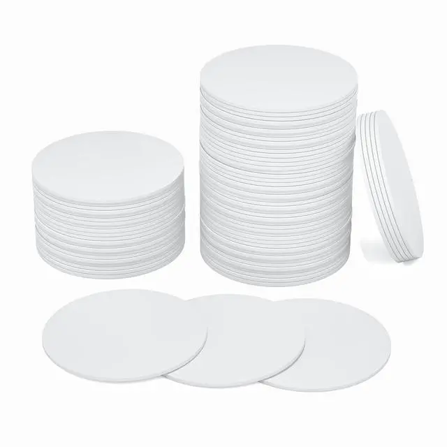 Main image of 50pcs NFC Tags NTAG215 NFC Cards Blank NFC Chips NFC 215 Tag Rewritable NFC Tag, 504 Bytes Memory Compatible with NFC Enabled Phones (25mm)