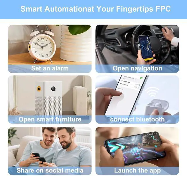 Alt view image 5 of 7 - 14 Pcs NTAG215 FPC Flexible NFC Tags, 10mm Round Heat Resistant Waterproof Programmable Stickers, Adhesive Mini RFID Labels for Nail Decor, Smartphones, Wearables & Home Automation