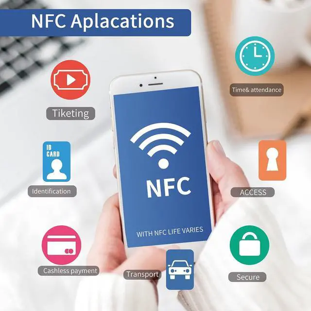 Alt view image 6 of 7 - 20Pcs Anti-Metal NFC Tags NTAG215 Stickers Work On Metal 25mm(1 inch) NFC Tag 504 Bytes MemoryWork Perfectly All NFC-Enabled Cell Phones & Devices
