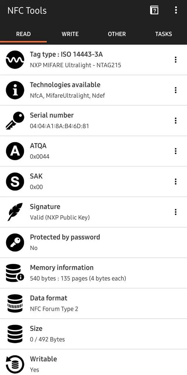 Alt view image 2 of 6 - (11x - 100x) NTAG215 NTAG 215 25mm NFC Stickers Works with TagMo (Android) and Placiibo (iOS) and All NFC Applications (28 Stickers)