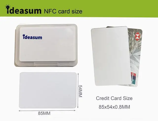 Alt view image 2 of 7 - 20 pcs White Blank NTAG215 PVC Cards with NXP NTAG215 Chips, NFC Cards for Smart Home and Smart Office,Gaming Cards, Programmable and Printable RFID Cards