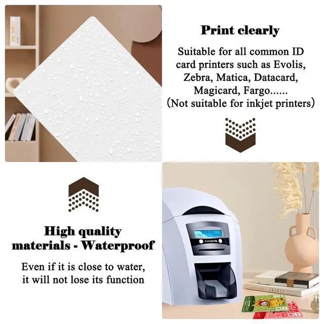 Alt view image 7 of 7 - 100pcs NFC Cards NTAG215 NFC Tags Programmable NFC Card NFC Business Card NFC 215 Rewritable NFC Tags iPhone Compatible with NFC Enabled Mobile Phones & Devices