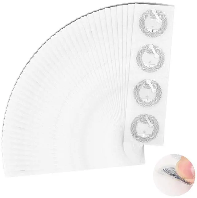 Main image of 200 Pcs NFC Tags Sticker Ntag216 NFC Stickers Programmable Rewritable RFID Sticker 888 Bytes Memory Adhesive Labels Compatible with NFC Enabled Smartphones and Devices