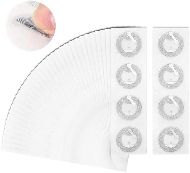 Main image of 100 Pcs NFC Stickers Ntag216 Programmable NFC Tags Sticker Rewritable RFID Sticker 888 Bytes Memory Adhesive Labels Compatible with NFC Enabled Smartphones and Devices