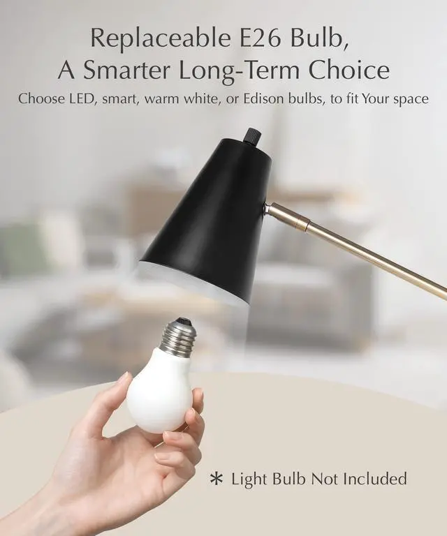 Alt view image 4 of 7 - HaloBar Modern Desk Lamp, Reading Lamp for Home Office