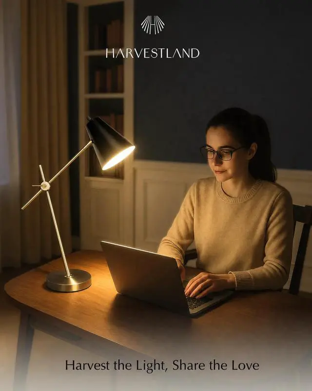 Alt view image 7 of 7 - HaloBar Modern Desk Lamp, Reading Lamp for Home Office