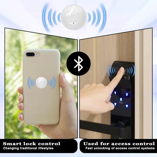 Alt view image 4 of 7 - 30 Pcs NFC Tags Sticker with Original NTAG215 Chip NFC Stickers Adhesive Labels RFID Tags Rewritable 504 Bytes Memory Suitable for All NFC-Enabled Devices and Smartphones Amiibo Customization (Black)