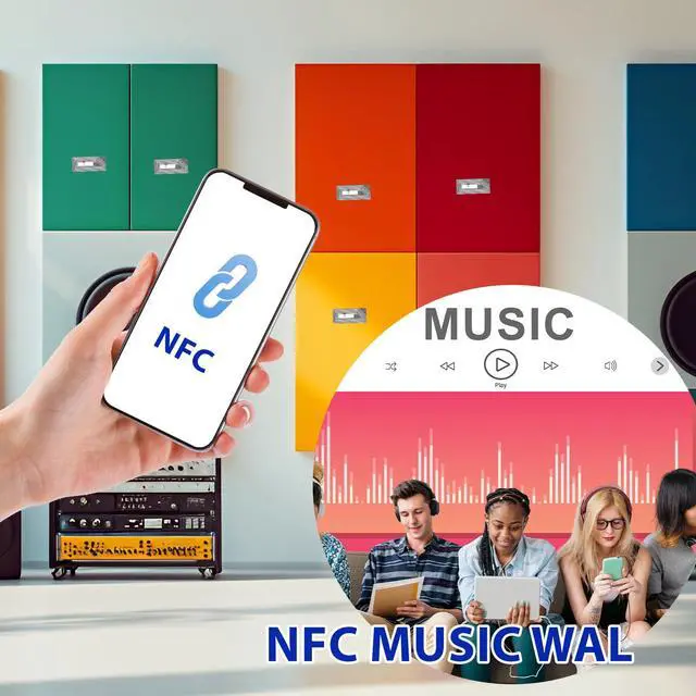 Alt view image 5 of 7 - 20 Pcs NFC Tags Sticker with Original NTAG213 Chip NFC Stickers Adhesive Labels Transparent RFID Tags Rewritable 144 Bytes Memory Suitable for All NFC-Enabled Devices and Smartphones