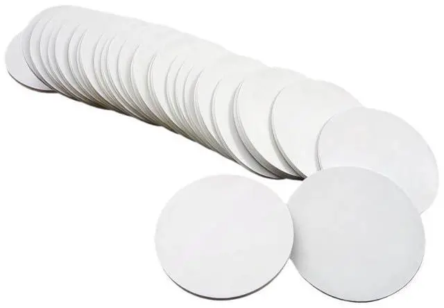 Main image of LESSBLE 10-Pack NFC Coins, NTAG215 Rewritable Tags, 540 Bytes Memory, Waterproof PVC NFC Token for Smart Automation and Gaming Compatibility, White