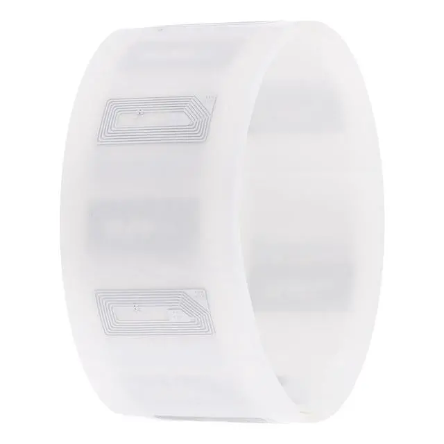 Alt view image 7 of 7 - 50 PCS NFC Tags Stickers with NTAG213 Chip, NFC Stickers Blank Rewritable Transparent Adhesive RFID Tags 137 Bytes Memory NFC Labels Compatible with All NFC-Enabled Smartphones and Devices