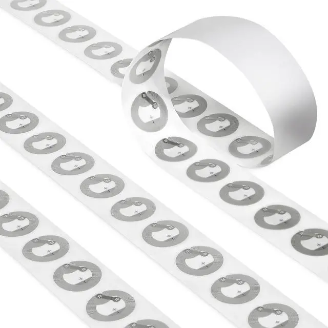 Main image of 50 Pcs NFC Tags with NTAG215 Chip, 25mm NFC Adhesive Stickers, RFID Stickers with Rewritable 504 Bytes Memory, Compatible with All NFC-Enabled Devices