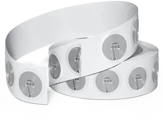 Main image of 10pcs Tags Rewritable NFC Sticker NFC 215 Tags Amiibo Stickers NFC Sticker Tags 504 Bytes Programmable NFC Tag iPhone Compatible with Tagmo and NFC Enabled Phones Devices