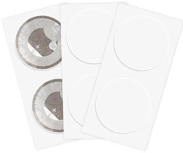 Main image of 20 Pcs NFC Tags Sticker NTAG215 Chip Anti-Metal NFC Stickers Adhesive Labels Transparent RFID Tags Rewritable 504 Bytes Memory Suitable for All NFC-Enabled Devices and Smartphones