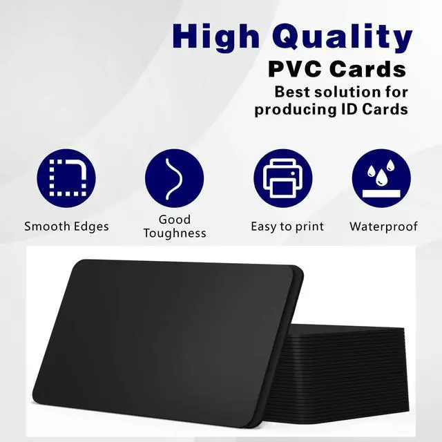 Alt view image 3 of 6 - 10pcs NFC Tags NTAG215 NFC Cards NFC Business Card Black NFC Card Programmable NFC Chip Compatible with NFC Enabled Mobile Phones & Devices