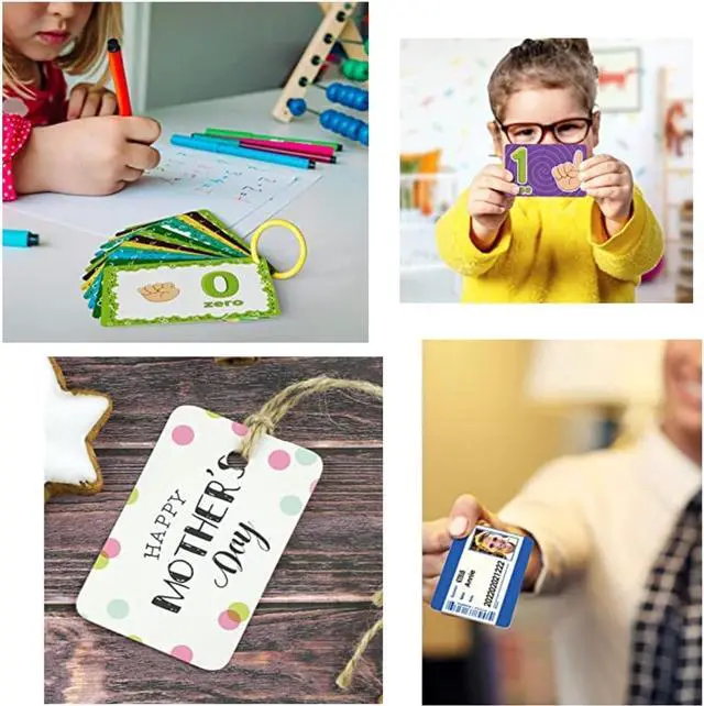 Alt view image 6 of 7 - 12pcs NFC Card NTAG215 NFC Tags Printable NFC 215 Cards Blank NFC Key Tags White ISO CR80 Cards Work with TagMo & All NFC-Enabled Devices