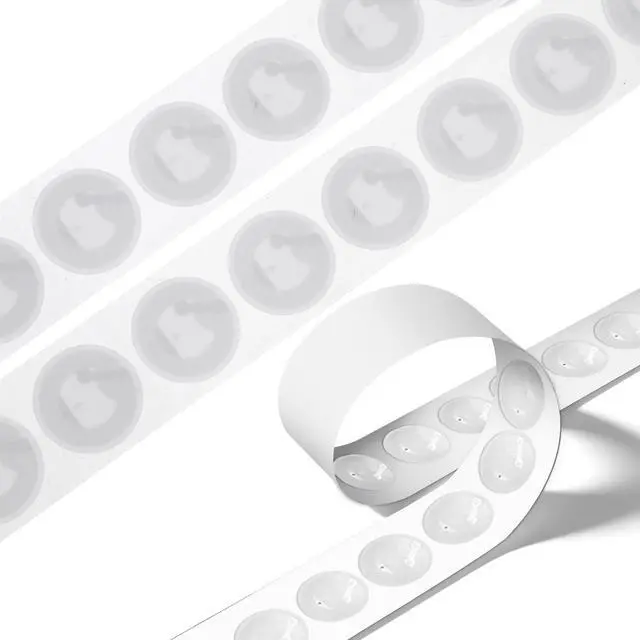 Main image of 30Pcs NFC Sticker with Original NTAG216 Chip,NFC Tags Sticker Blank Round Transparent RFID Tag 888 Bytes Memory Rewritable & Programmable RFID NFC Stickers Compatible with TagMo and NFC Enabled Device