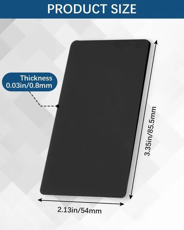 Alt view image 2 of 7 - 20pcs NFC Tags Rewritable NFC Cards NTAG 215 PVC Cards Blank Easy Convenient Programmable NFC Business Card NFC Chip 504 Bytes Memory NFC Tag Compatible with All NFC Enabled