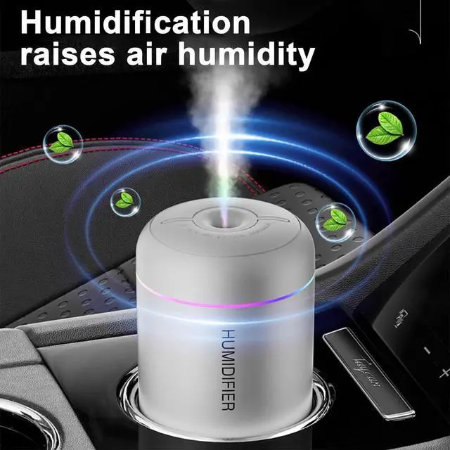 Alt view image 3 of 7 - Portable Mini Humidifier, USB Personal Desktop Humidifier for Car, Office Room, Bedroom,etc. 2 Mist Modes, Quiet Mist Air Humidifier.