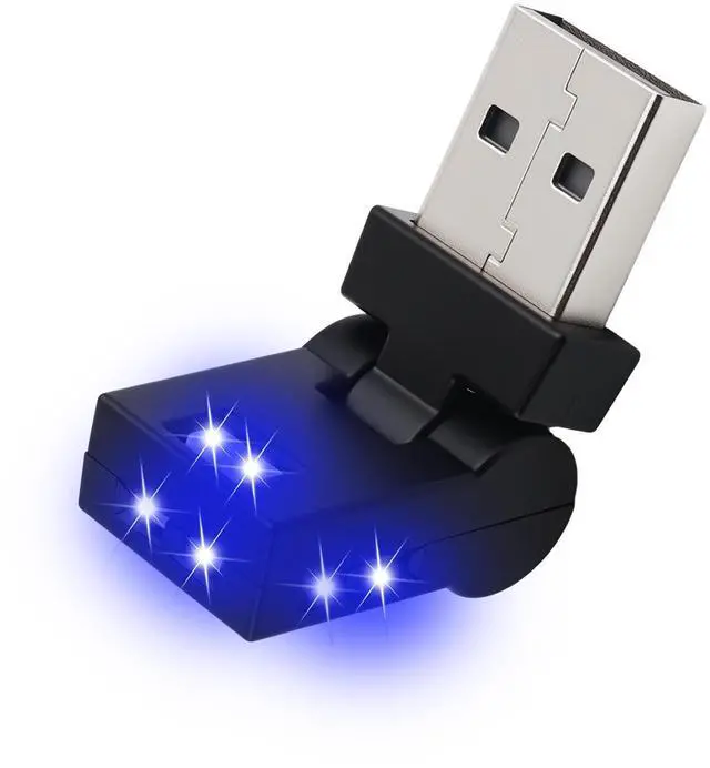Main image of Mini USB Light for Car,8 Color RGB Dynamic Interior Car Lights with Adjustable Color & Brightness,Portable USB Ambient Lighting Cars Interior Accessories for Most Vehicles