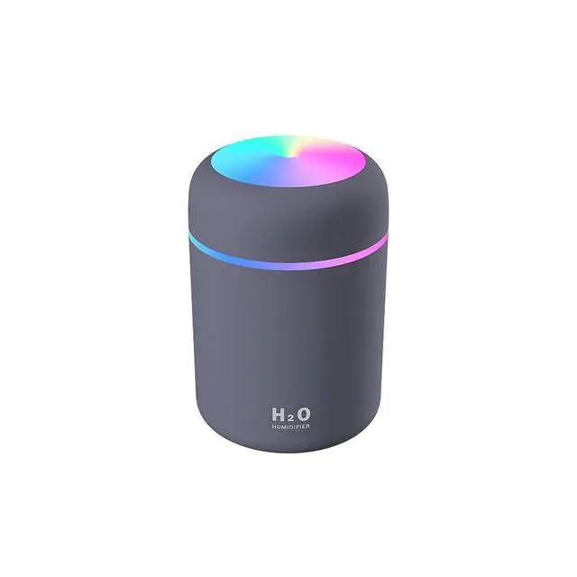 Main image of Colorful Cool Mini Humidifier, Essential Oil Diffuser, Aroma Essential USB Personal Desktop Humidifier for Car, Office Room, Bedroom etc,2 Adjustable Mist Modes (Navy Blue)
