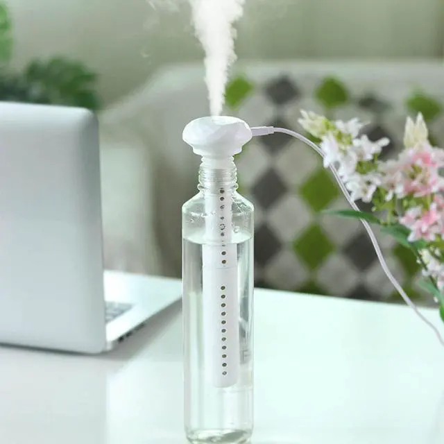 Main image of USB Cool Mist Humidifier Tankless Mini Portable for Home Car Office