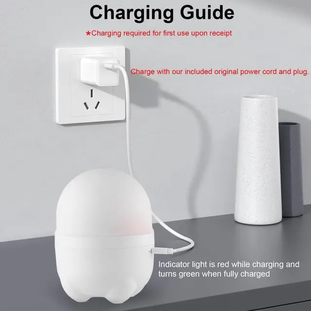 Alt view image 6 of 7 - 150ML Cordless Essential Oil Diffuser, Rechargeable Battery Powered Diffuser, Small Portable Aromatherapy, 6 Hours Works with 7 LED Color Changing Lights