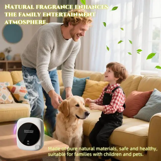 Alt view image 7 of 7 - Waterless Essential Oil Diffuser for Home Office Travel Ultrasonic Aromatherapy Small Cordless Diffuser with 7 Mist Modes for Bedroom Bathroom Hotel Car Portable Air Freshener & Scent Machine