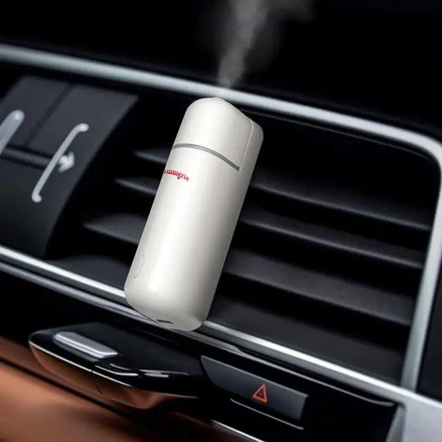 Alt view image 2 of 7 - Car Diffuser, Motion Sensor Waterless Essential Oil Diffuser for Car USB Rechargeable with 6 Refill ScentsHilton/Sandwood/WhiteTea/Diamond/GreenBamboo/Pachuli